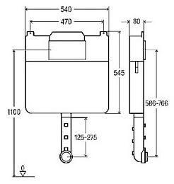 Viega Смывной бачок скрытого монтажа Mono Slim 648787 – фотография-2